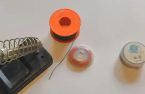 Electric soldering iron accessories